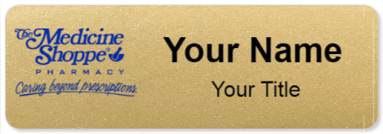 Custom name badges for The Medicine Shoppe