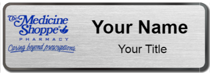 Custom name badges for The Medicine Shoppe