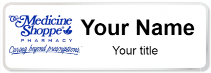 Custom name badges for The Medicine Shoppe