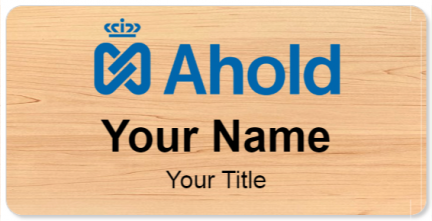 Custom name badges for Ahold