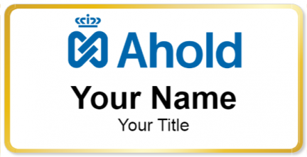 Custom name badges for Ahold