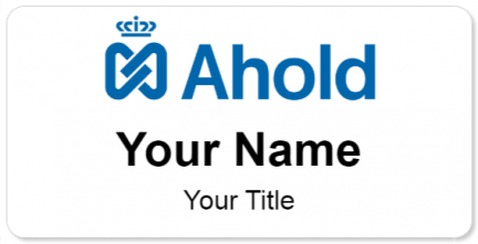 Custom name badges for Ahold