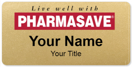 Custom name badges for Pharmasave