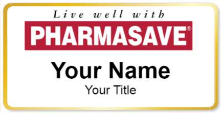 Custom name badges for Pharmasave