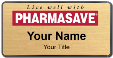 Custom name badges for Pharmasave