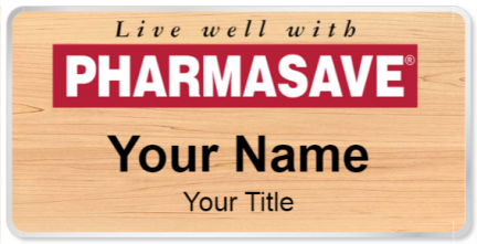 Custom name badges for Pharmasave