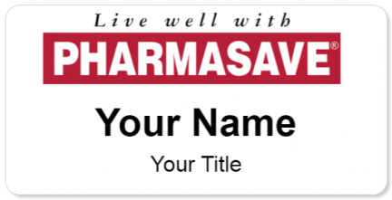Custom name badges for Pharmasave