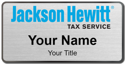 Custom name badges for Jackson Hewitt