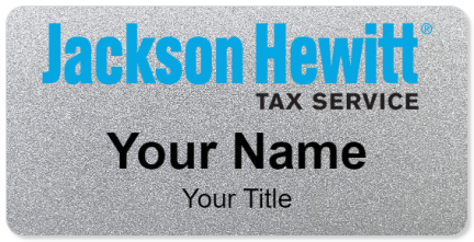 Custom name badges for Jackson Hewitt