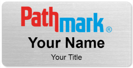 Custom name badges for Pathmark