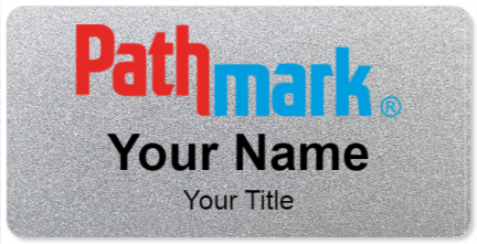 Custom name badges for Pathmark