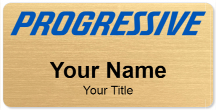 Custom name badges for Progressive