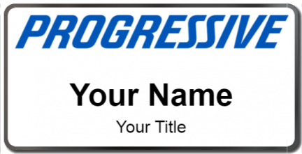 Custom name badges for Progressive