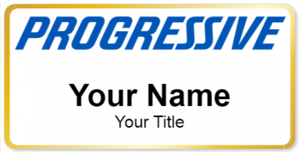Custom name badges for Progressive