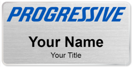 Custom name badges for Progressive