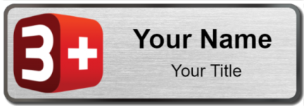 Custom name badges for 3Plus TV