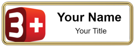 Custom name badges for 3Plus TV