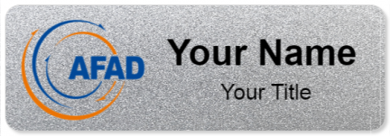 Custom name badges for AFAD