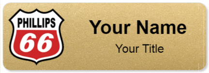 Custom name badges for Phillips 66