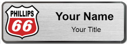 Custom name badges for Phillips 66