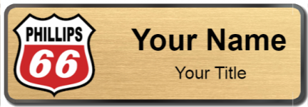 Custom name badges for Phillips 66