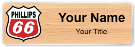 Custom name badges for Phillips 66