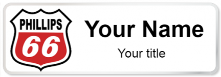 Custom name badges for Phillips 66