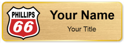 Custom name badges for Phillips 66