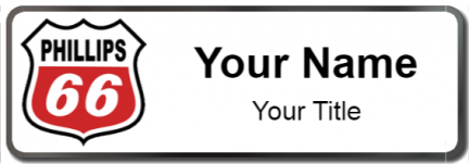 Custom name badges for Phillips 66