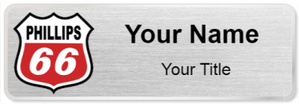 Custom name badges for Phillips 66