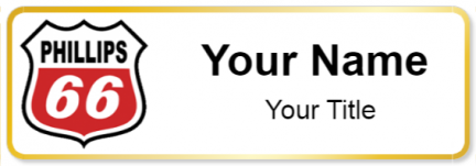 Custom name badges for Phillips 66