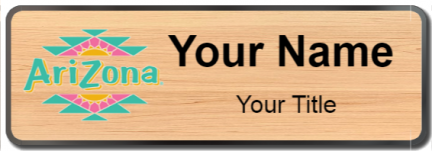 Custom name badges for Arizona