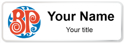 Custom name badges for Boston Pizza