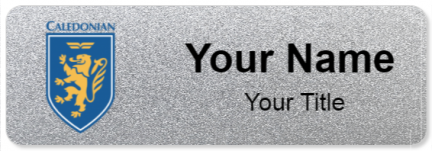 Custom name badges for Caledonian Airways