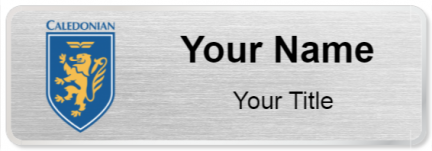 Custom name badges for Caledonian Airways