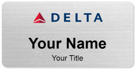 Custom name badges for Delta
