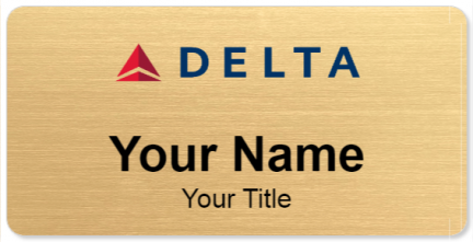 Custom name badges for Delta