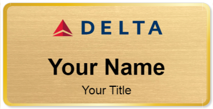 Custom name badges for Delta