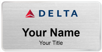 Custom name badges for Delta