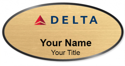 Custom name badges for Delta