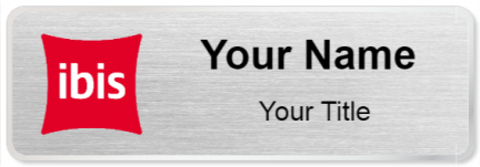 Custom name badges for Ibis Hotel
