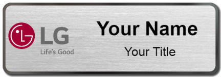 Custom name badges for LG