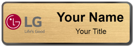 Custom name badges for LG