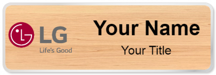Custom name badges for LG