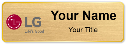 Custom name badges for LG