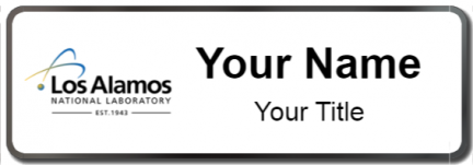 Custom name badges for Los Alamos National Lab