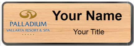 Custom name badges for Palladium Vallarta Resort