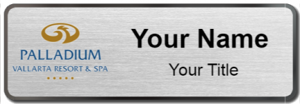 Custom name badges for Palladium Vallarta Resort