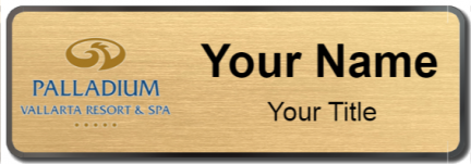 Custom name badges for Palladium Vallarta Resort