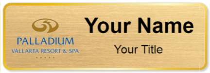 Custom name badges for Palladium Vallarta Resort